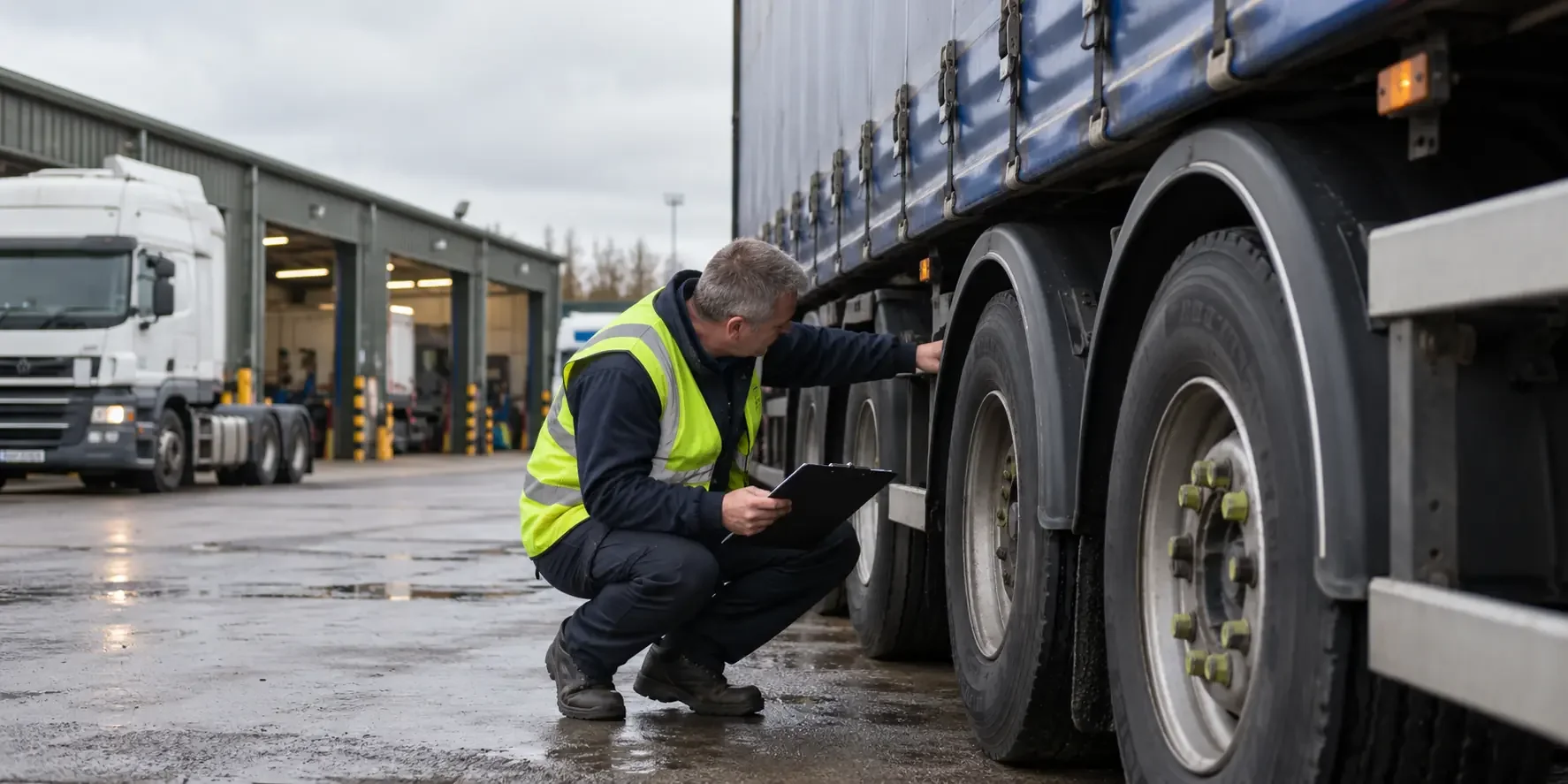 Vehicle inspection records and depot maintenance evidence